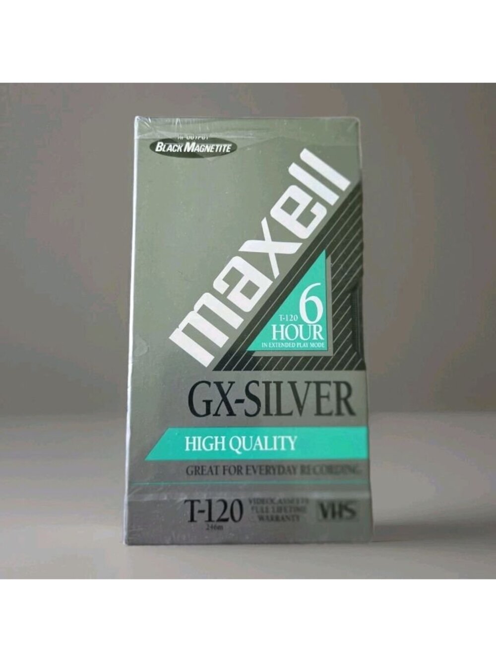 Maxell Blank VHS Tapes T120 GX Silver High Quality Video Cassette Tape 2 Pack